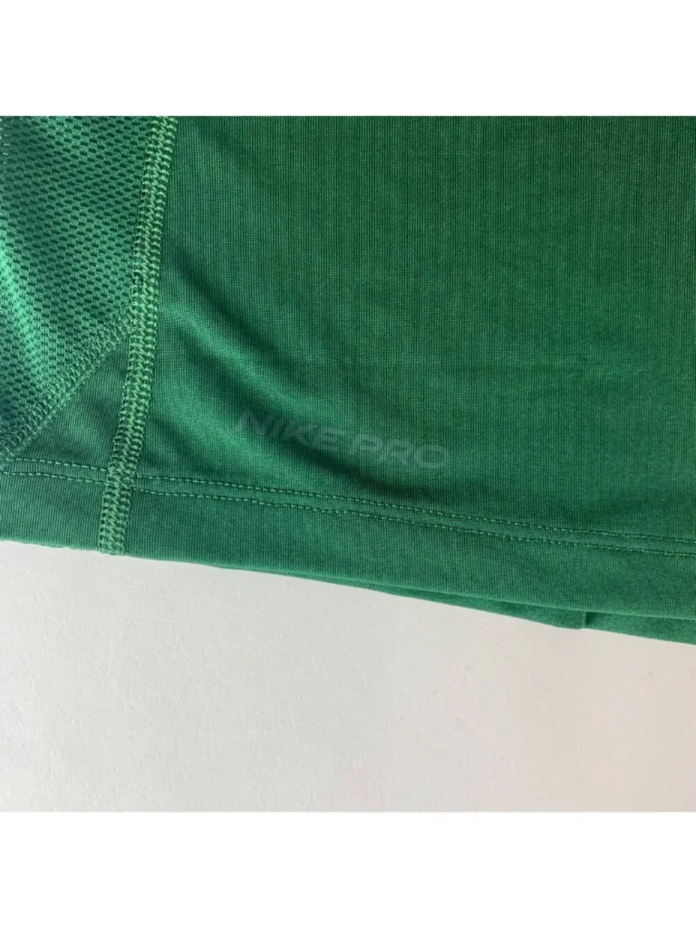 Baylor Bears NCAA Green Nike Pro Dri Fir 3/4 Sleeve Athletic Shirt Mens Large